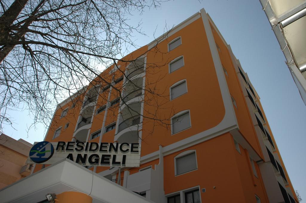 Residence Hotel Angeli Ріміні Екстер'єр фото